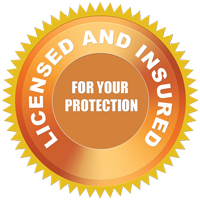 Licensed and Insured For Your Protection